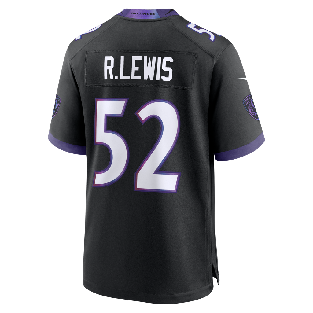 Baltimore Ravens Ray Lewis Nike Black Alternate Retired Player Game Jersey