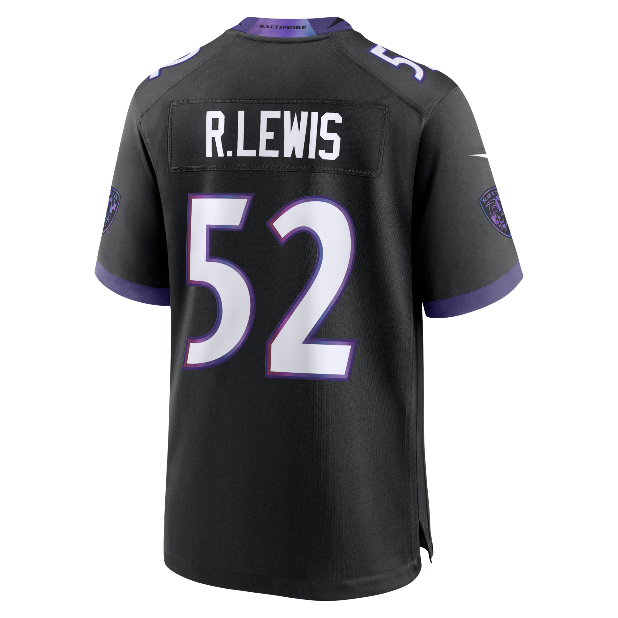 Baltimore Ravens Ray Lewis Nike Black Alternate Retired Player Game Jersey