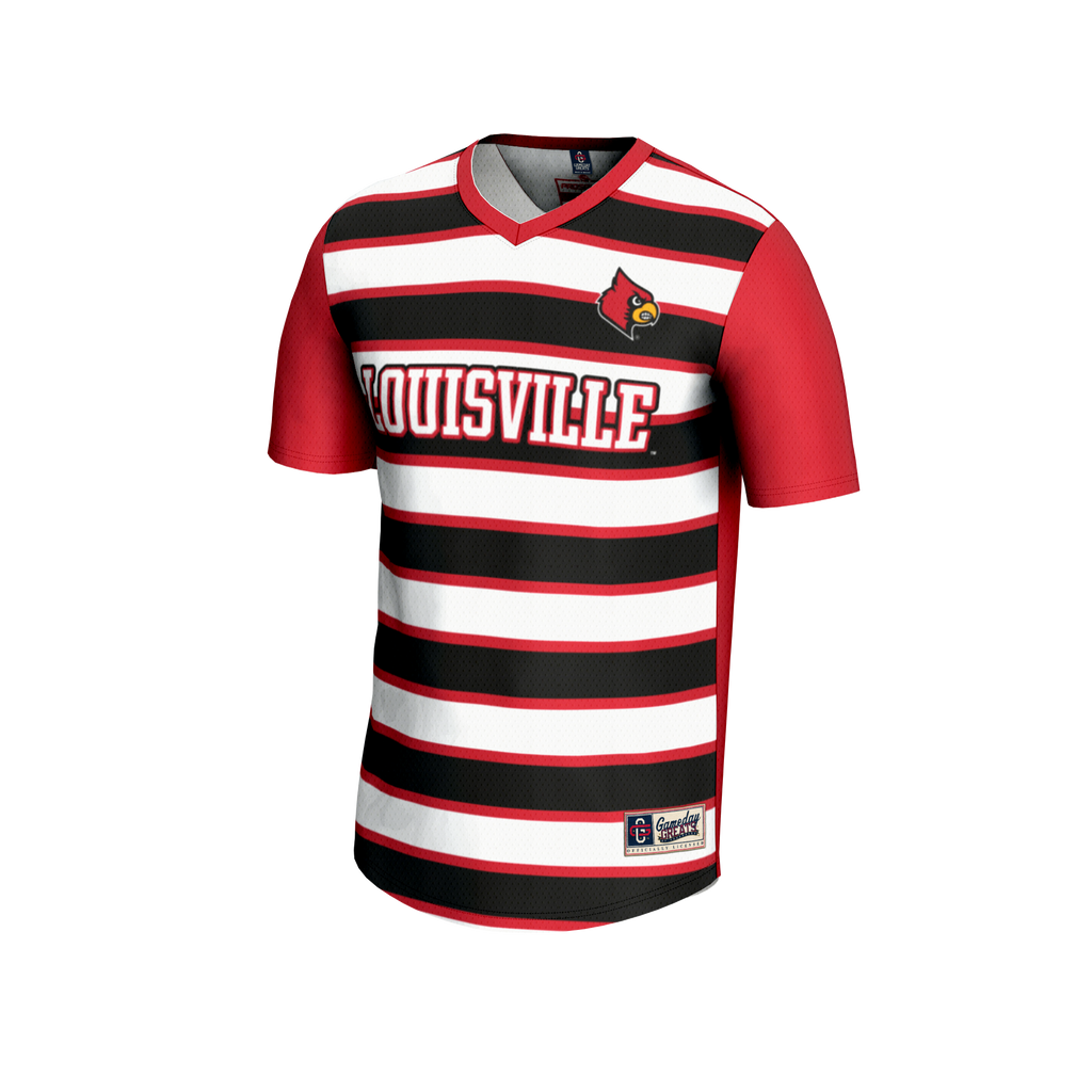 GameDay Greats #1 Red Louisville Cardinals Lightweight Soccer Fashion Jersey