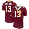 Nike Rashod Bateman Maroon Minnesota Golden Gophers Player Game Jersey