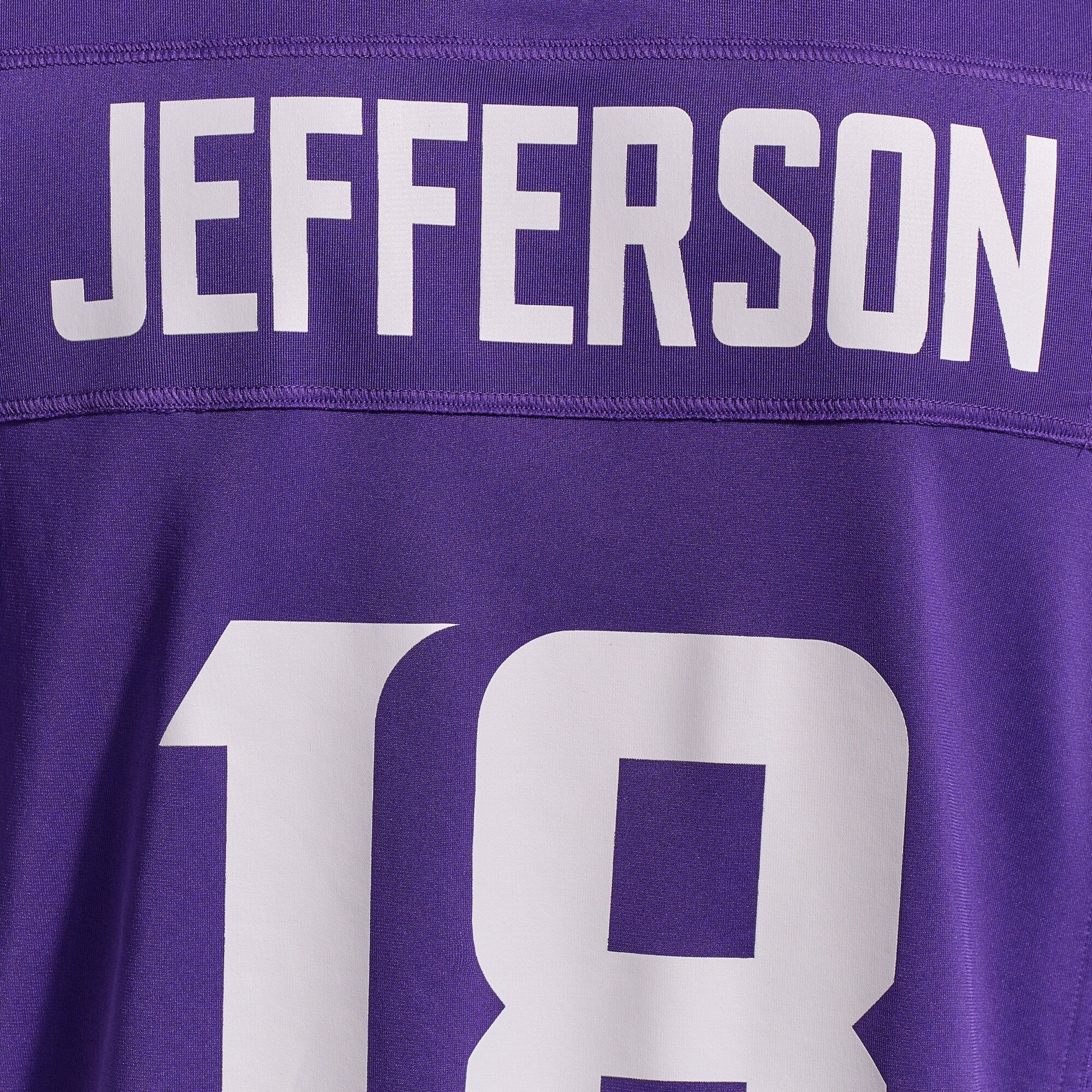 Minnesota Vikings Justin Jefferson Nike Purple Player Game Jersey