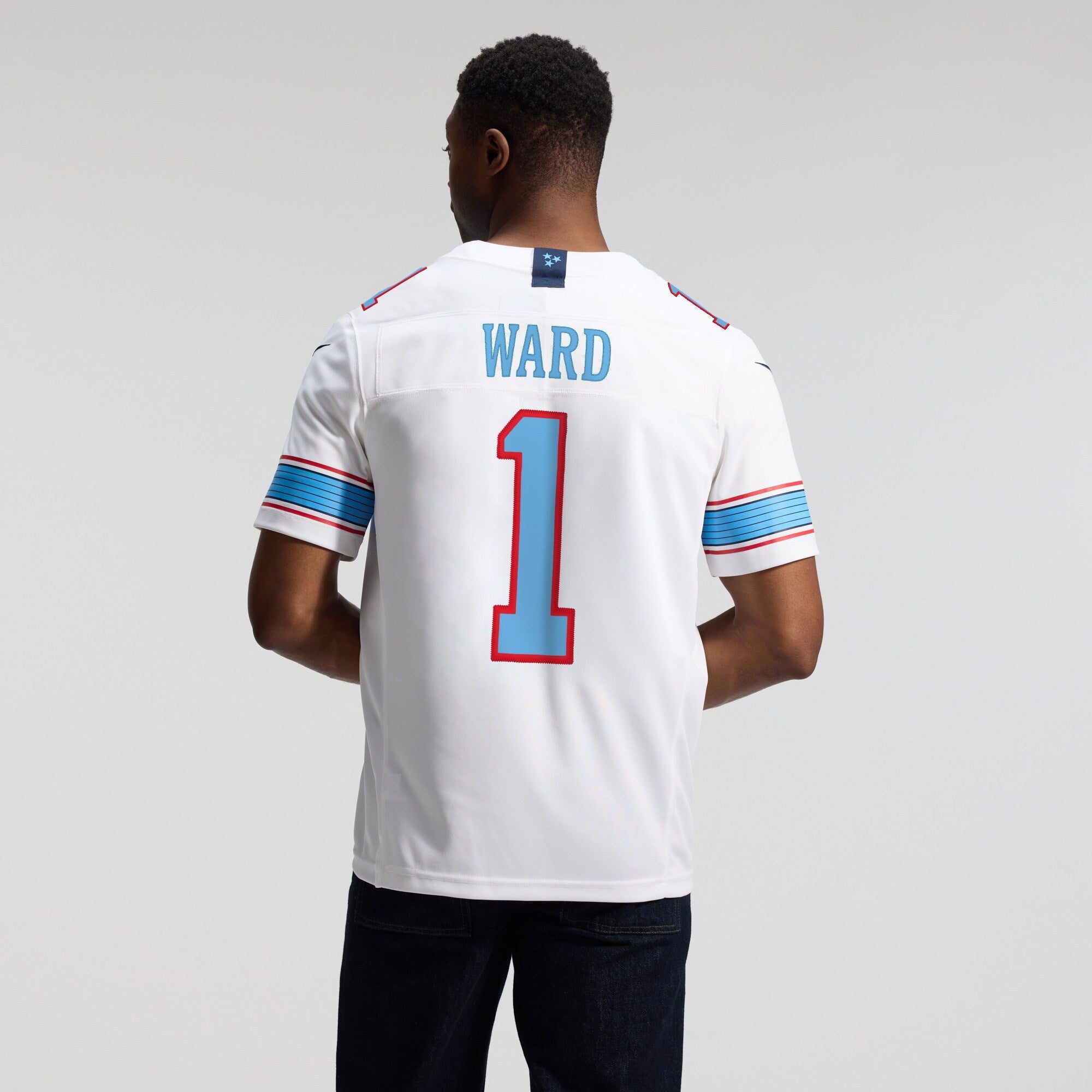Tennessee Titans Cameron Ward Nike White Vapor F.U.S.E. Stitched Limited Jersey
