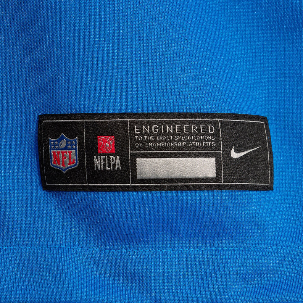 Detroit Lions Jack Campbell Nike Blue Game Jersey