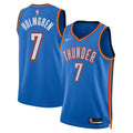 Oklahoma City Thunder Nike Icon Edition Swingman Jersey - Blue - Chet Holmgren