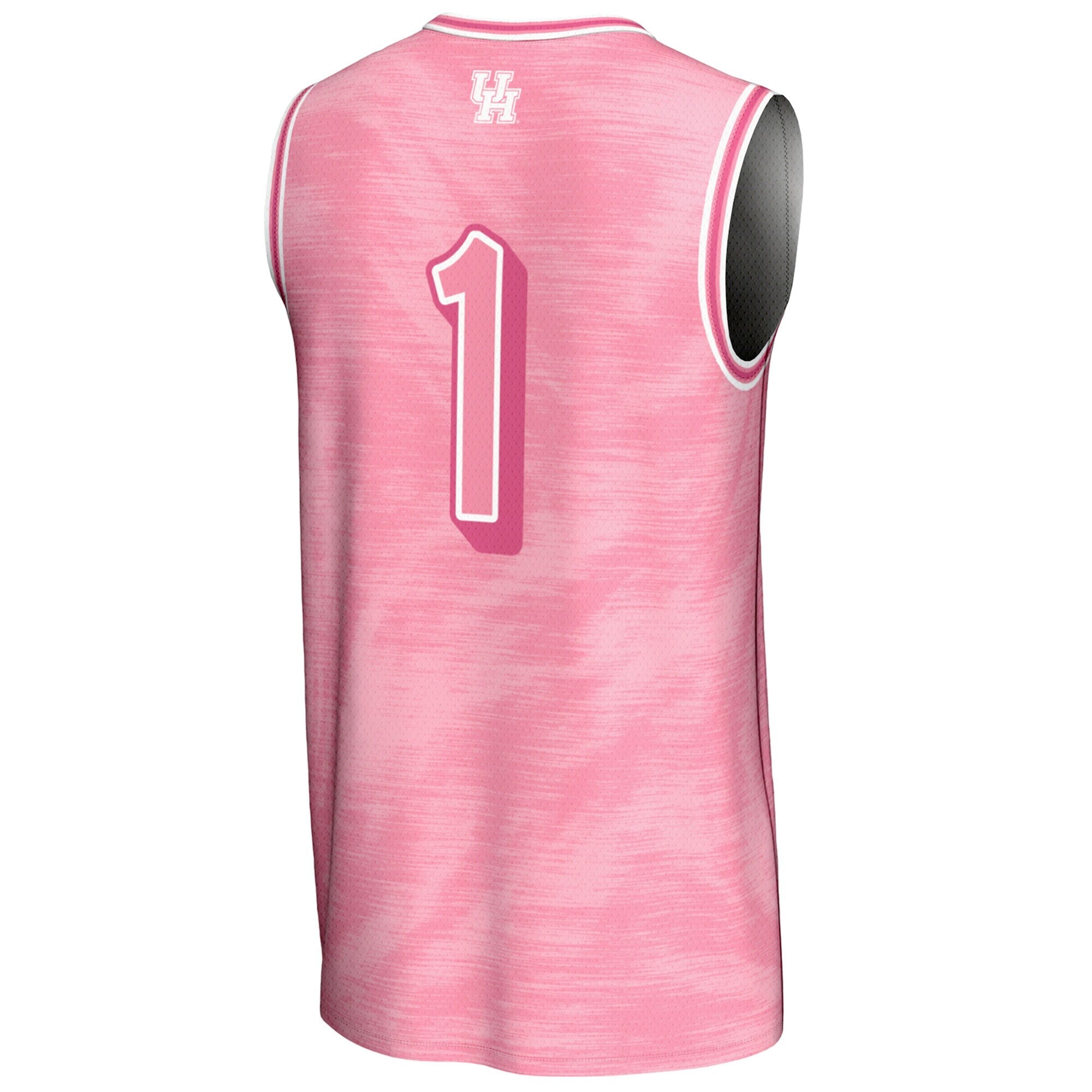 GameDay Greats #1 Pink Houston Cougars Lightweight Basketball Fashion Jersey