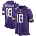 Minnesota Vikings Justin Jefferson Nike Purple Player Game Jersey