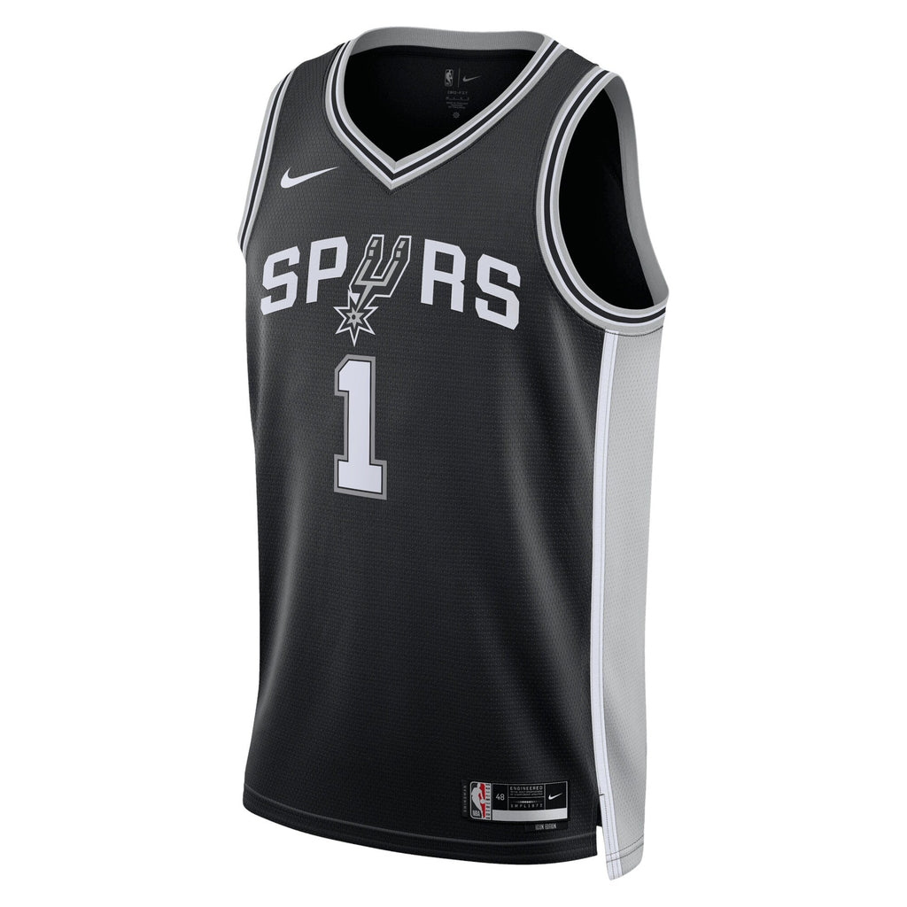 San Antonio Spurs Nike Icon Swingman Jersey - Victor Wembanyama -