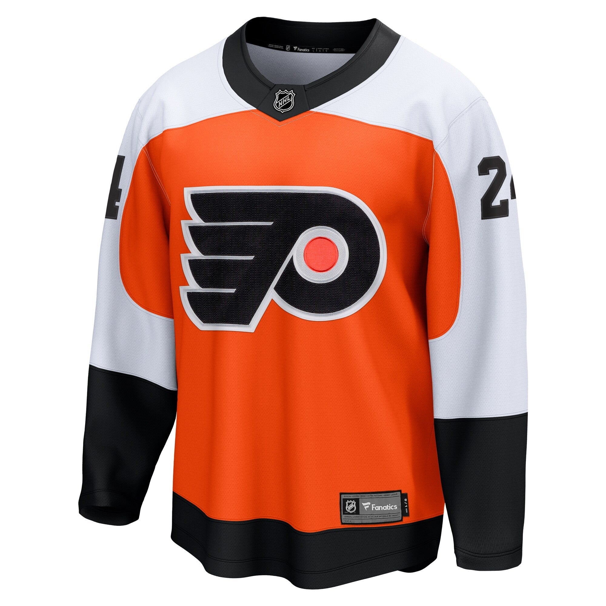 Philadelphia Flyers Nick Seeler Fanatics Orange Home Breakaway Jersey