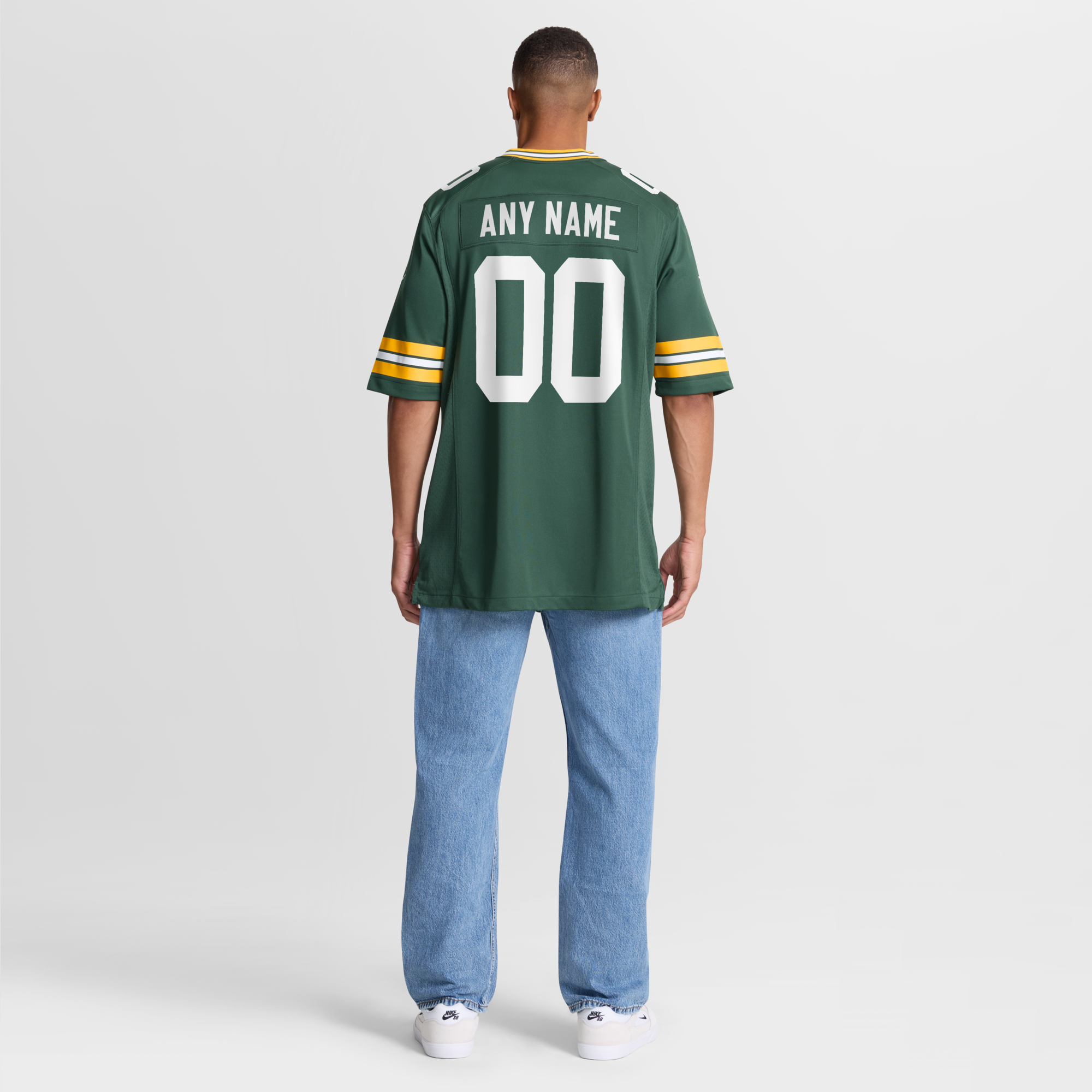Green Bay Packers Nike Green Custom Game Jersey