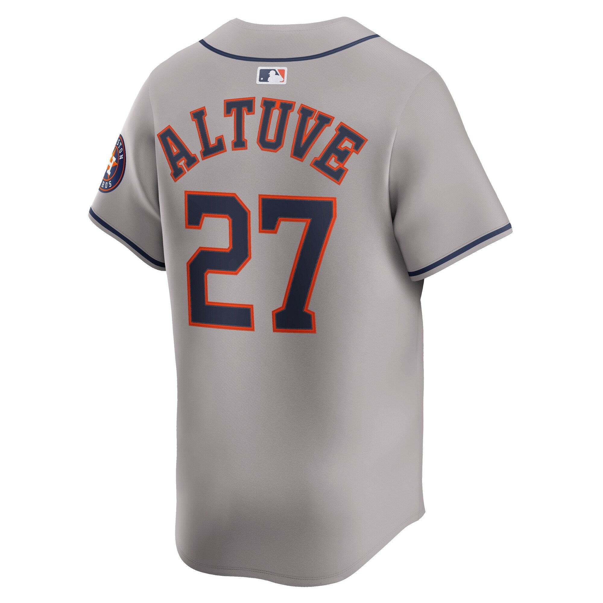 Houston Astros Jose Altuve Nike Gray Road Limited Player Jersey