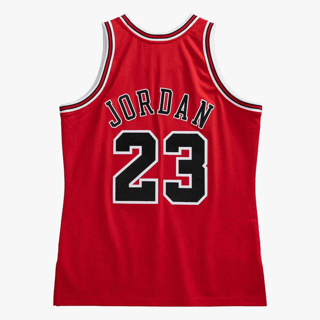 Chicago Bulls Mitchell & Ness Authentic Jersey Road Finals Michael Jordan 1997-98