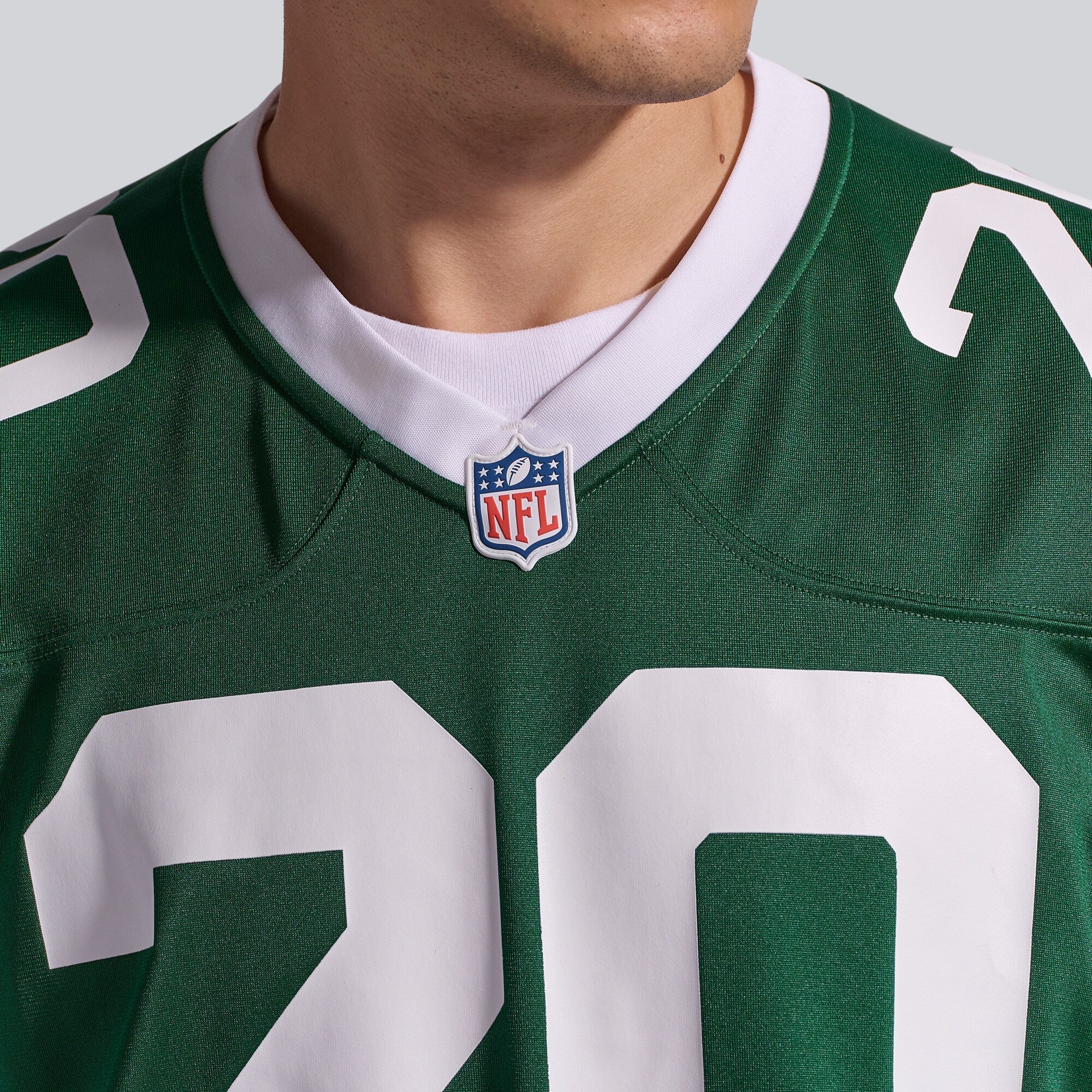 New York Jets Breece Hall Nike Legacy Green Game Jersey