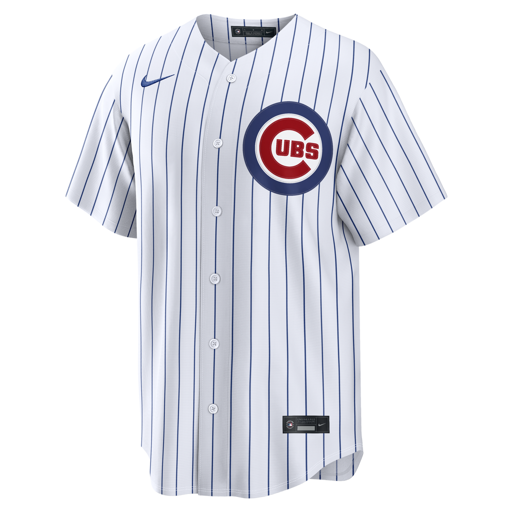 Chicago Cubs Alex Bregman Nike White Home Replica Jersey