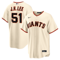 San Francisco Giants Jung Hoo Lee Nike Cream Home Replica Jersey