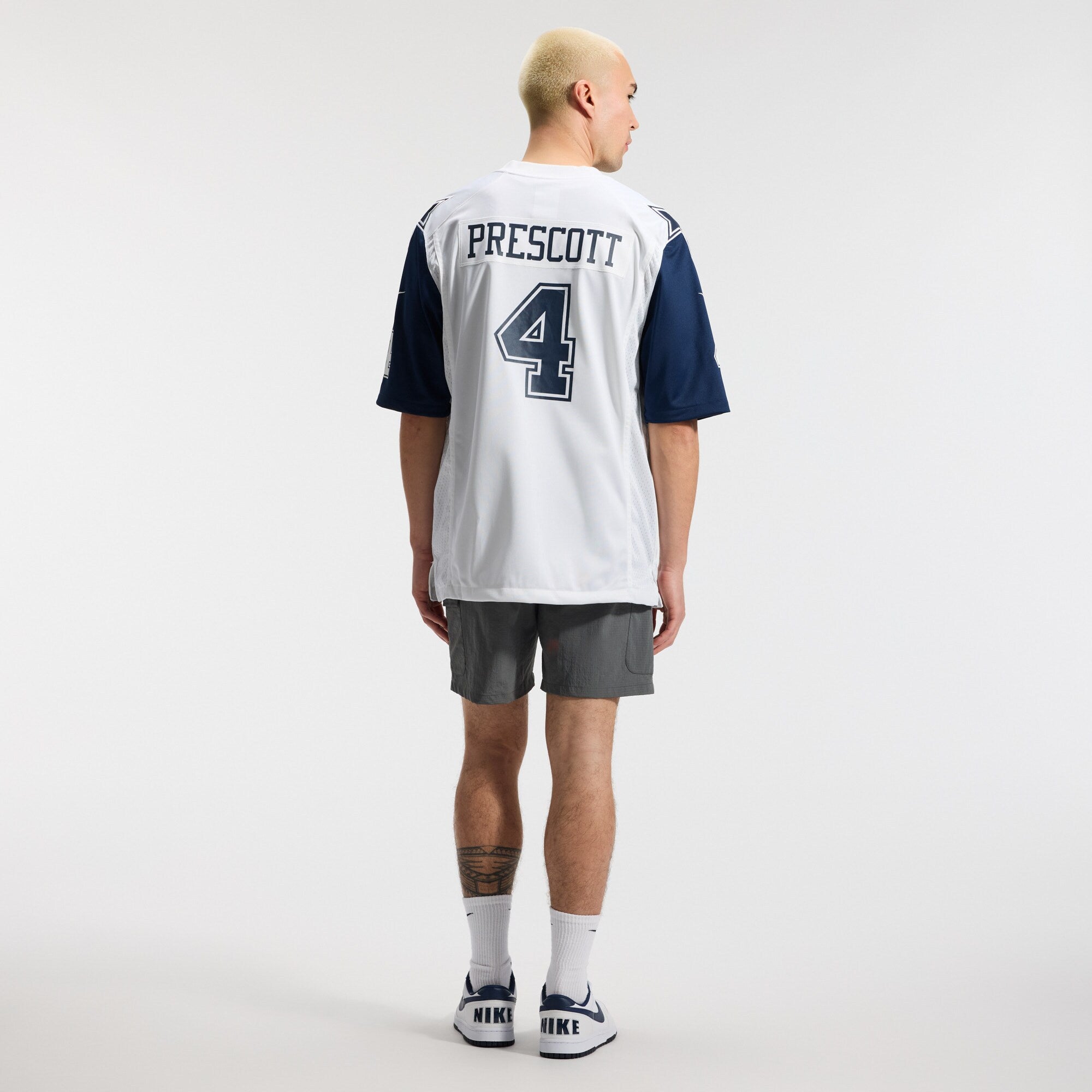 Dallas Cowboys Dak Prescott Nike White Alternate Game Team Jersey