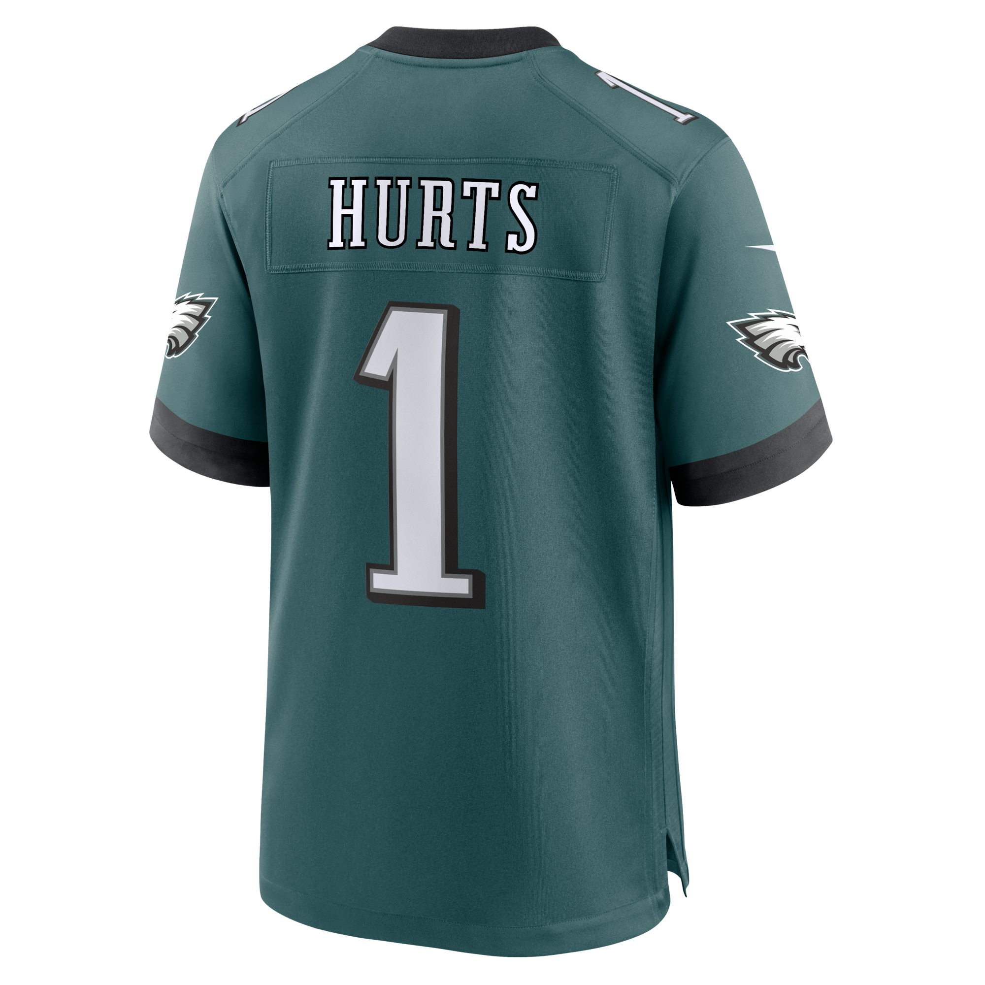 Philadelphia Eagles Jalen Hurts Nike Midnight Green Team Game Jersey