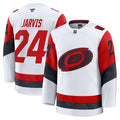 Carolina Hurricanes Seth Jarvis Fanatics White Away Premium Jersey