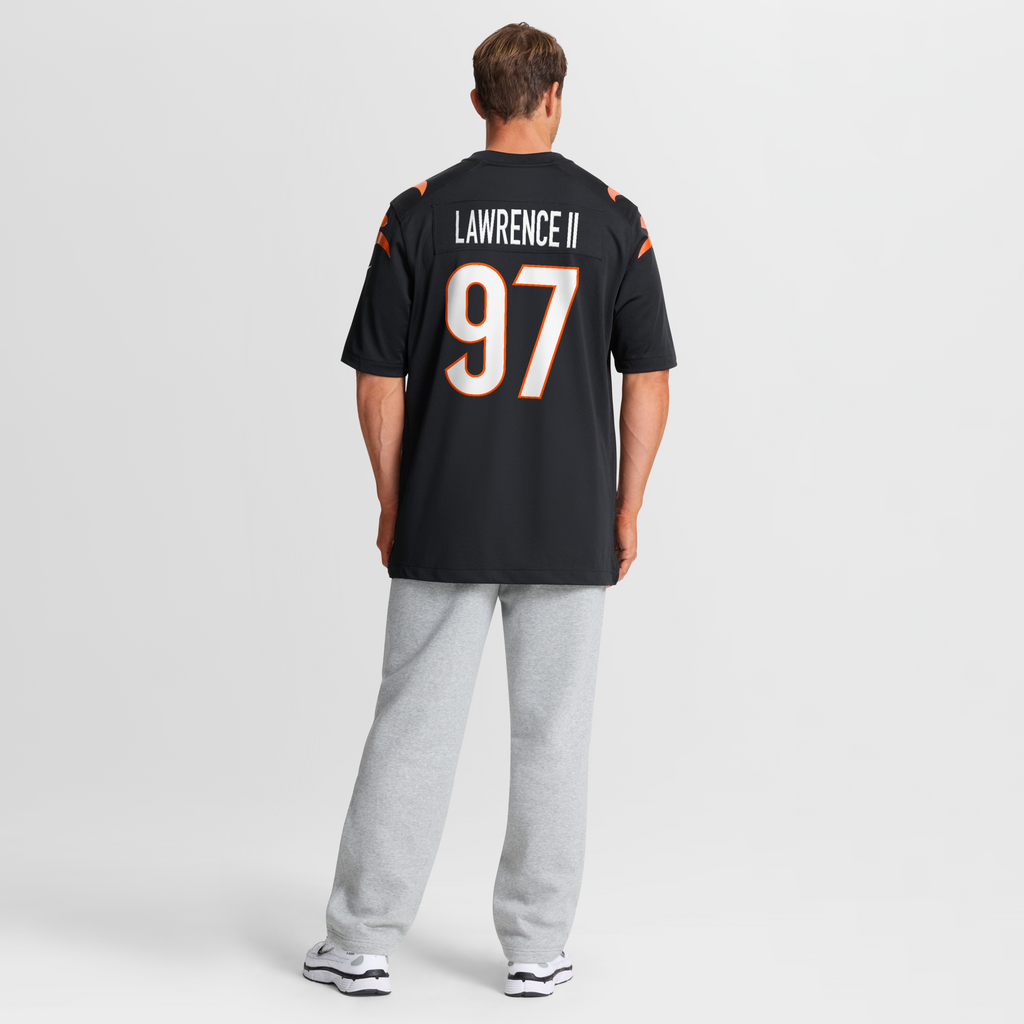 Cincinnati Bengals Dexter Lawrence II Nike Black Game Jersey
