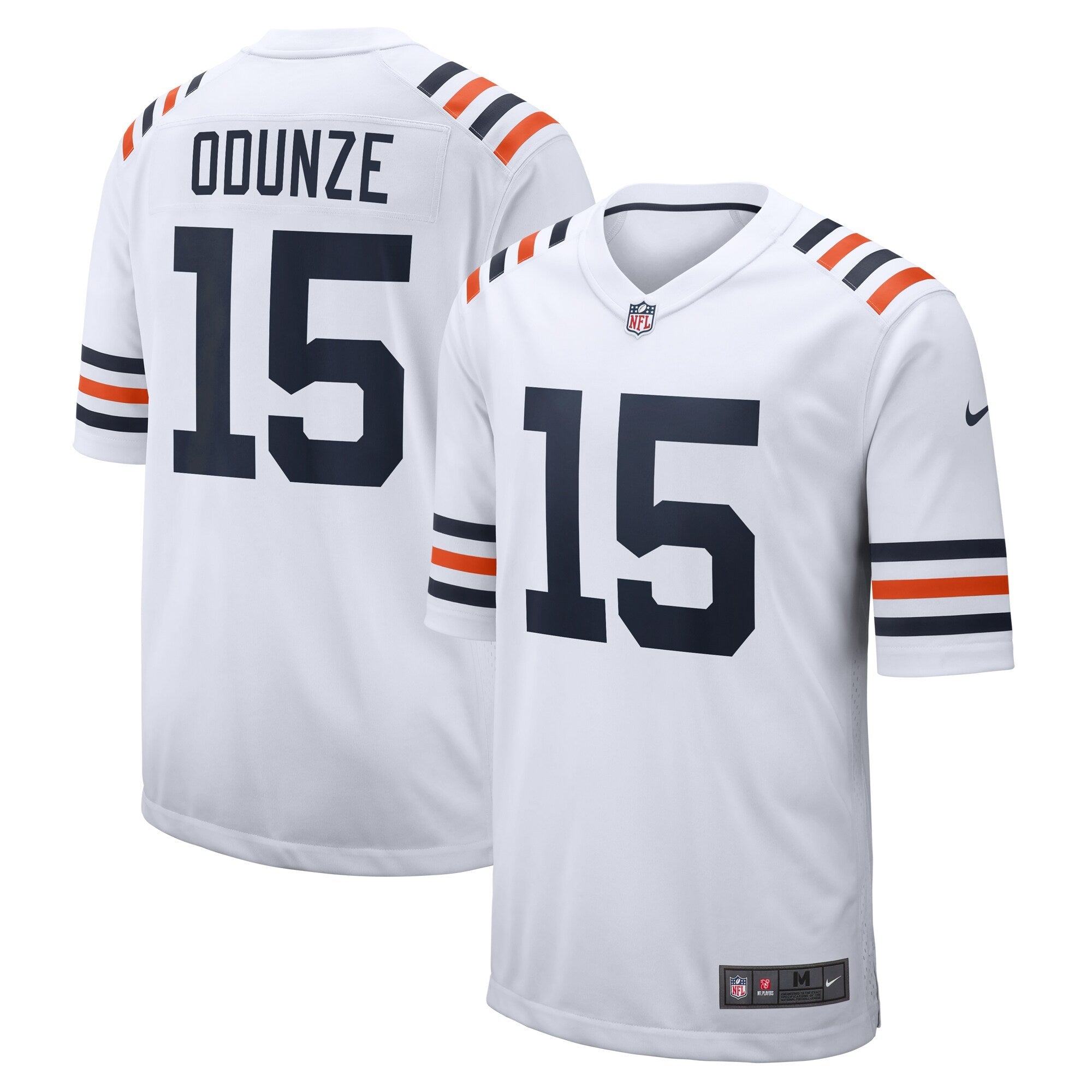 Chicago Bears Rome Odunze Nike White Alternate Game Jersey