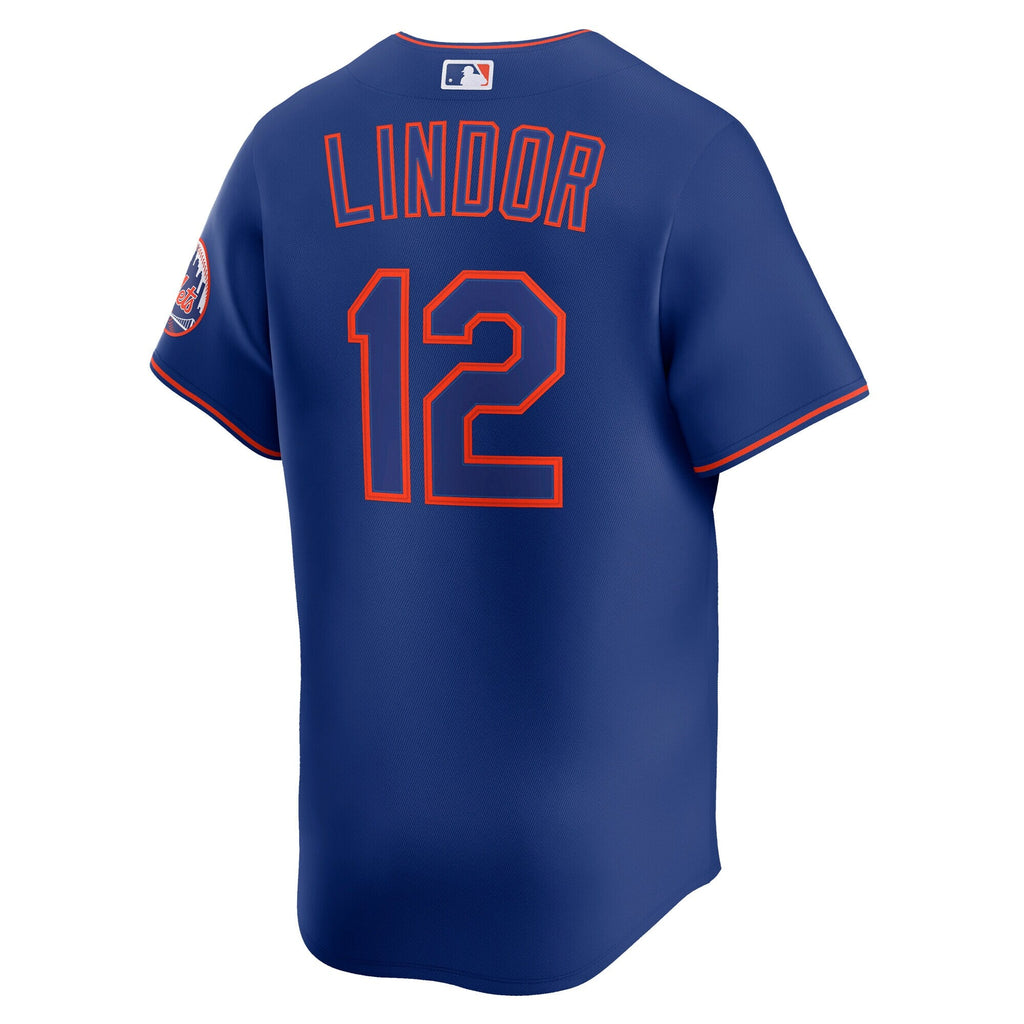 New York Mets Francisco Lindor Nike Royal Alternate Limited Player Jersey