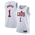 Cleveland Cavaliers Nike Association Edition Swingman Jersey - White - James Harden
