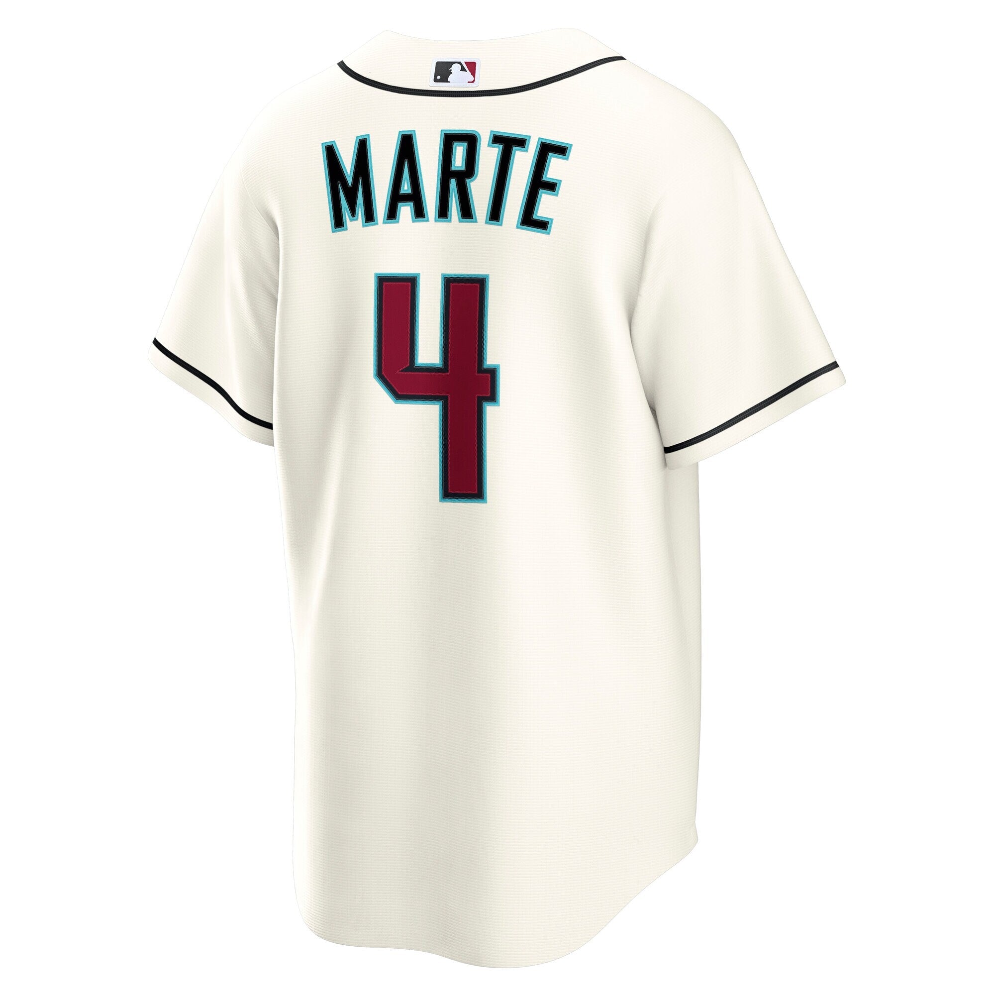 Arizona Diamondbacks Ketel Marte Nike Cream Home Replica Jersey