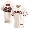 San Francisco Giants Logan Webb Nike Cream Home Limited Player Jersey