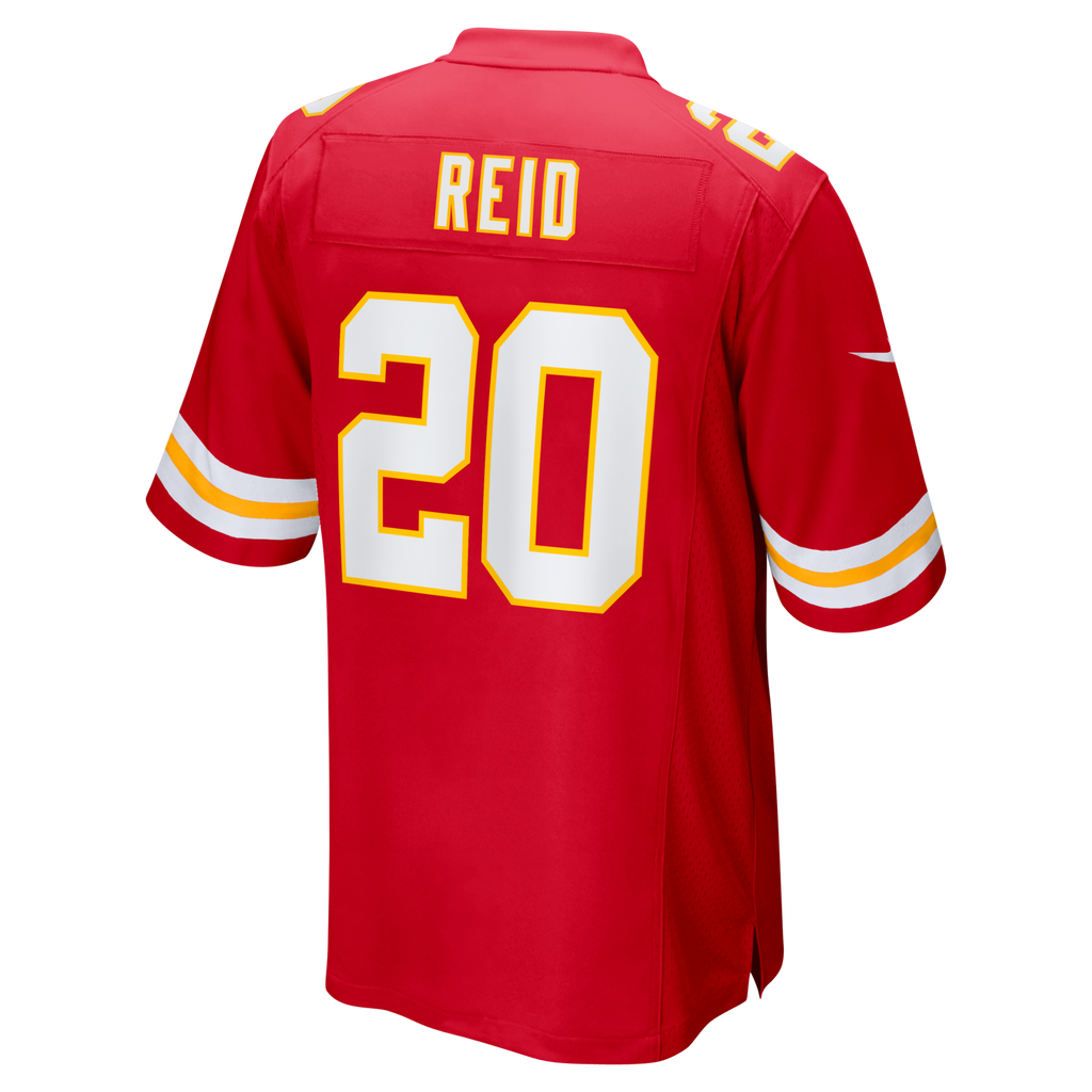 Kansas City Chiefs Justin Reid Nike Red Game Jersey