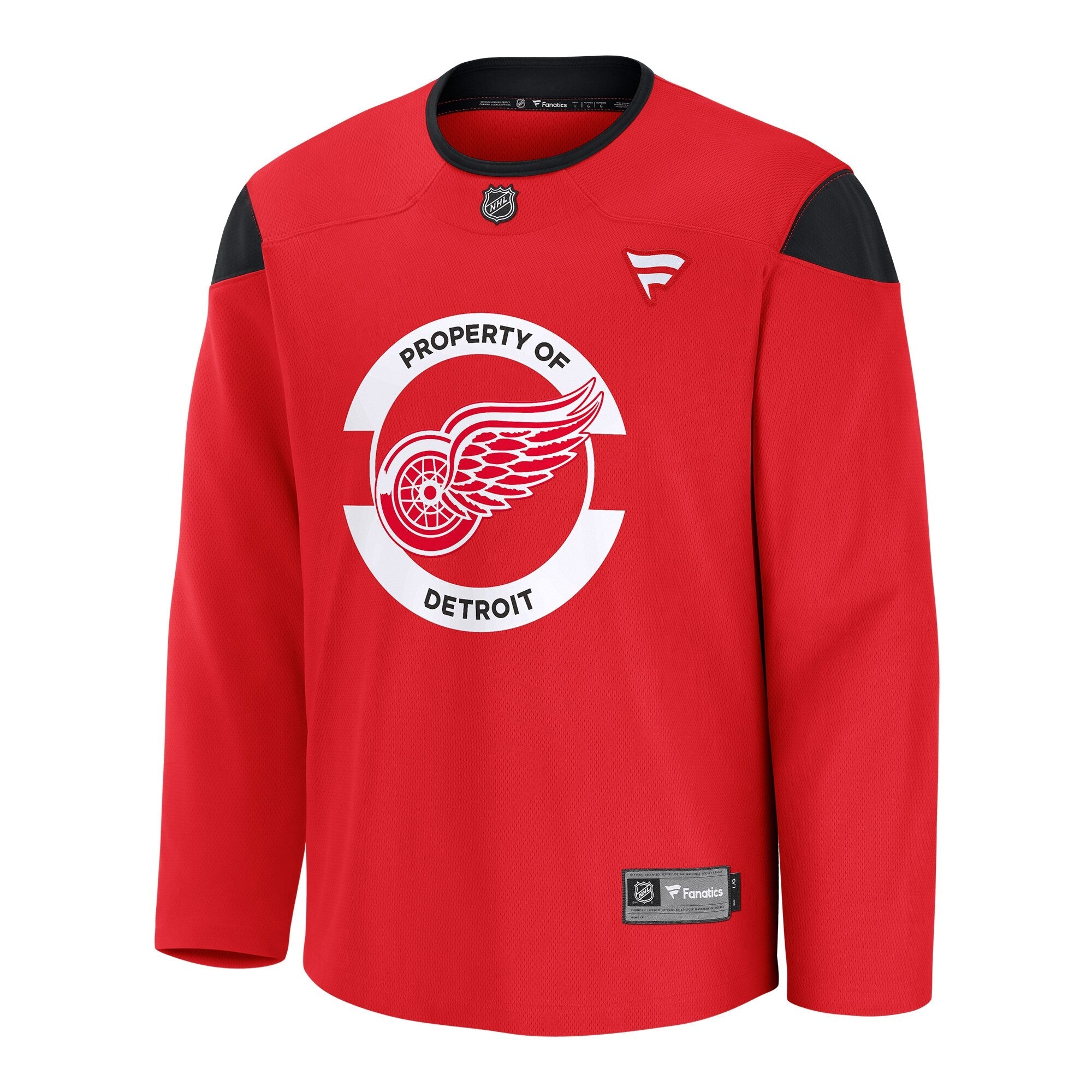 Detroit Red Wings Fanatics Red Practice Jersey