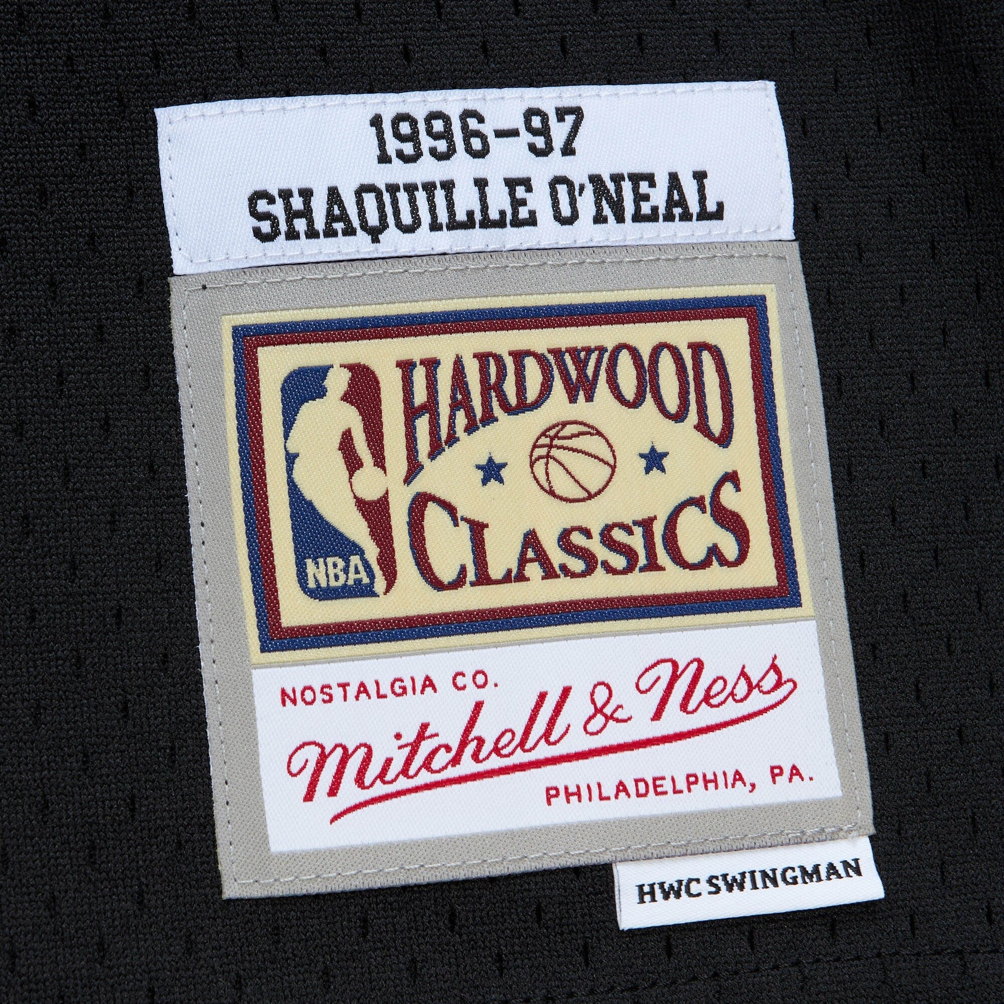 Los Angeles Lakers Mitchell & Ness Off Court Swingman Jersey Shaquille O'Neal 1996