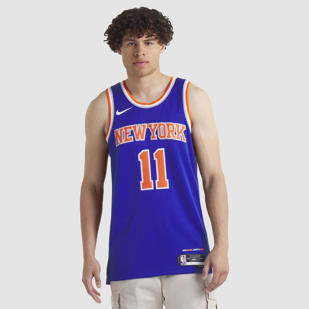New York Knicks Nike Replica Icon Swingman Jersey - - Jalen Brunson