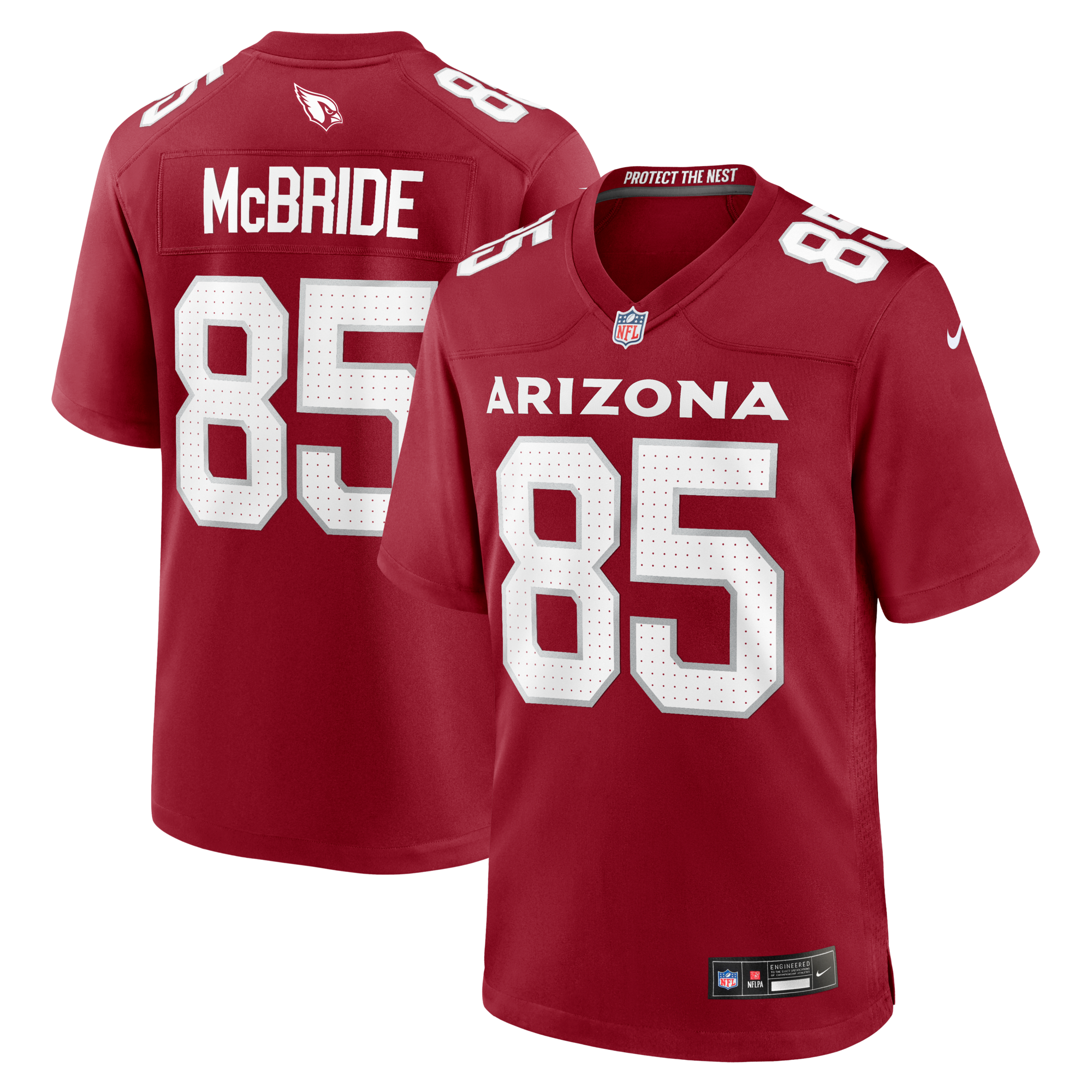 Arizona Cardinals Trey McBride Nike Cardinal Game Jersey