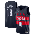 Washington Wizards Jordan Brand Statement Edition Swingman Jersey - Navy - Kyshawn George -
