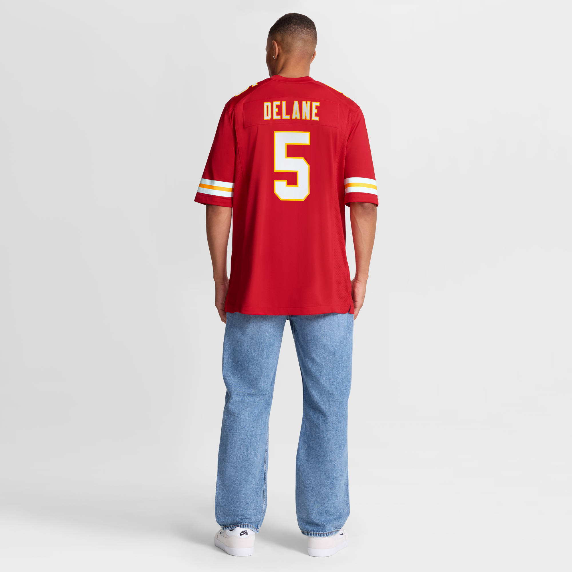Kansas City Chiefs Nike Red 2026 NFL Draft First Round Pick No. 6 Team Game Jersey