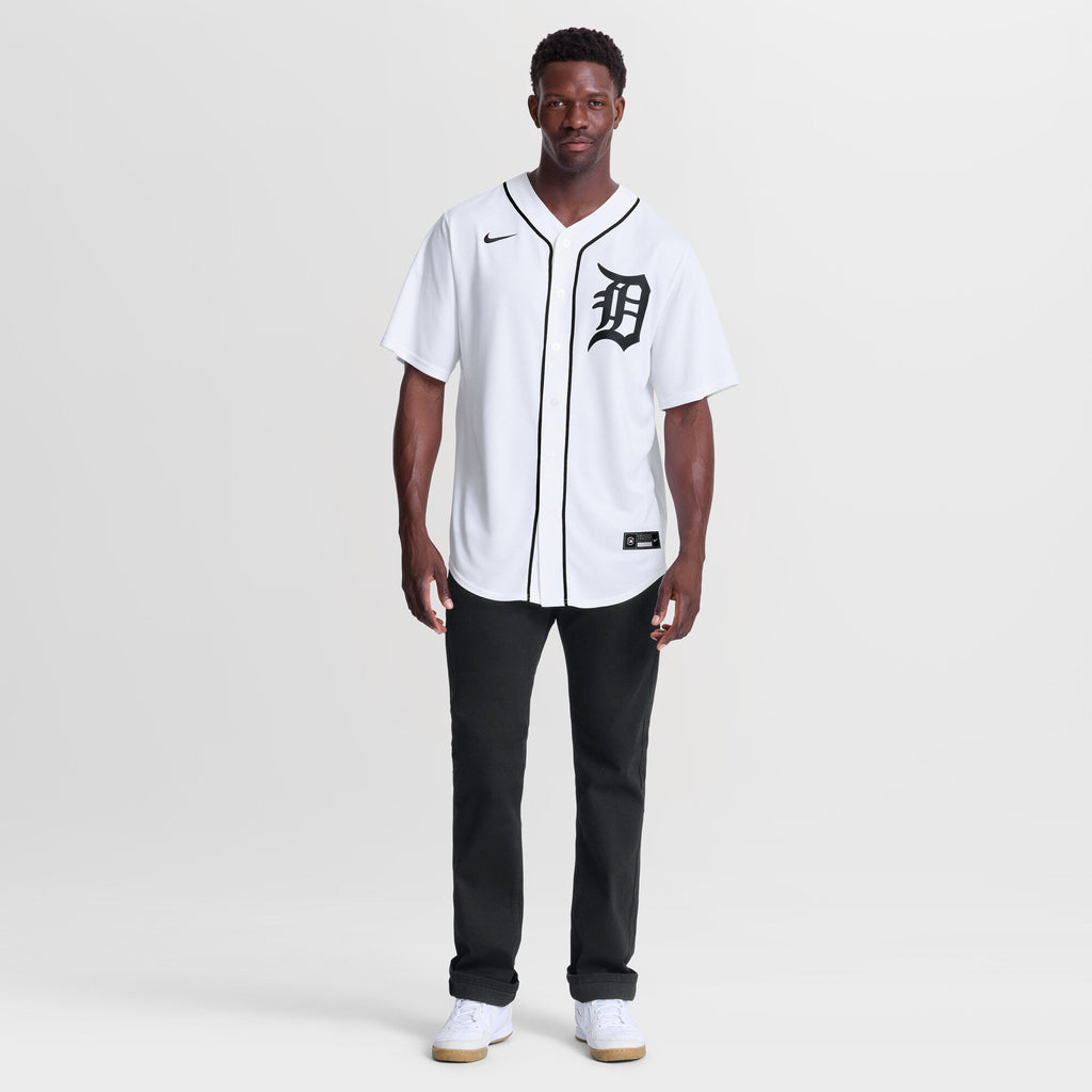 Detroit Tigers Kevin McGonigle Nike White Home Replica Jersey