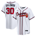 Atlanta Braves Drake Baldwin Nike White Home Replica Jersey