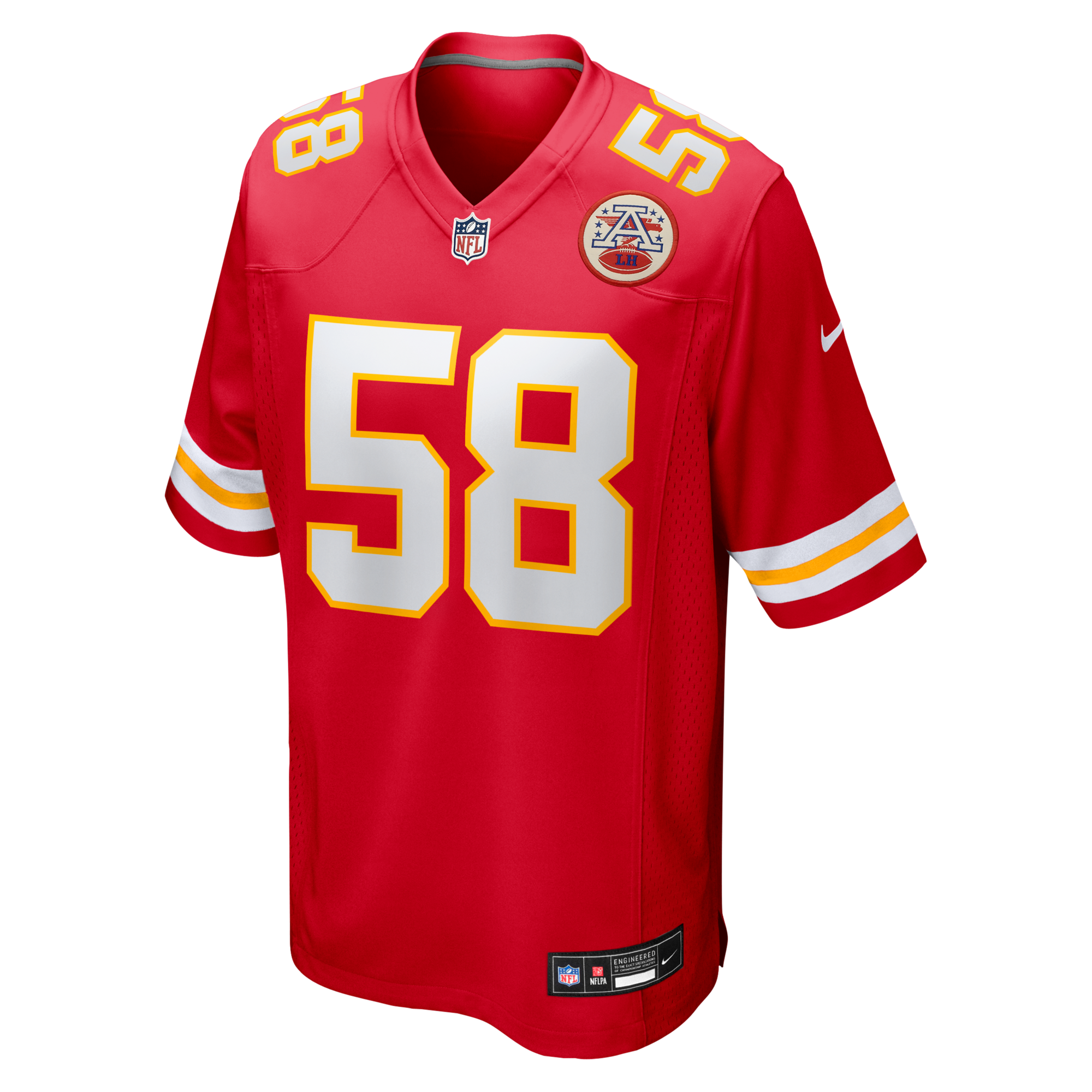 Kansas City Chiefs Derrick Thomas Nike Red Game Retired Player Jersey