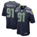 Seattle Seahawks Byron Murphy II Nike College Navy Player Game Jersey