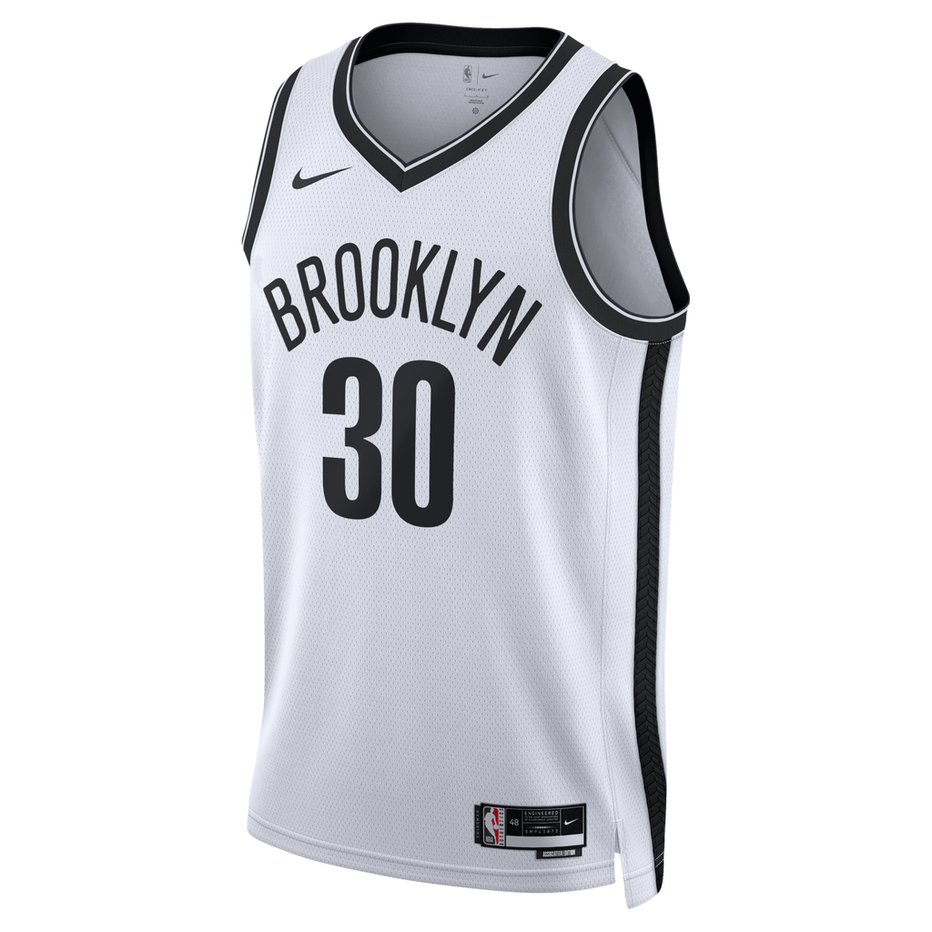 Brooklyn Nets Nike Association Edition Swingman Jersey - White - Julius Randle