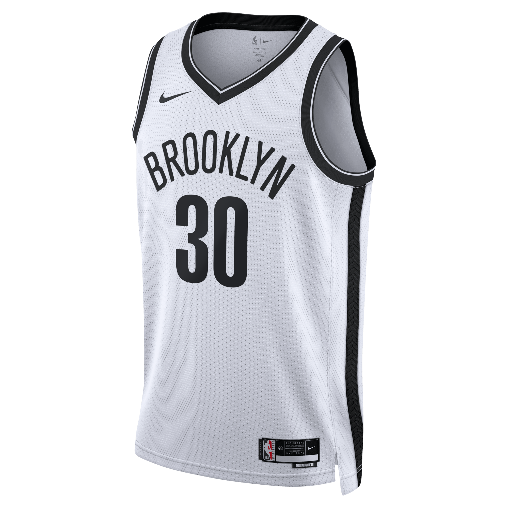 Brooklyn Nets Nike Association Edition Swingman Jersey - White - Julius Randle