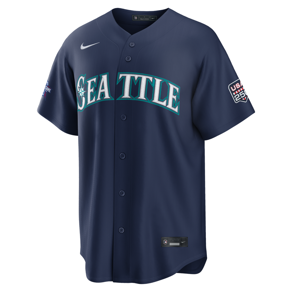 2026 All-Star Game Seattle Mariners Randy Arozarena Nike Navy Replica Jersey