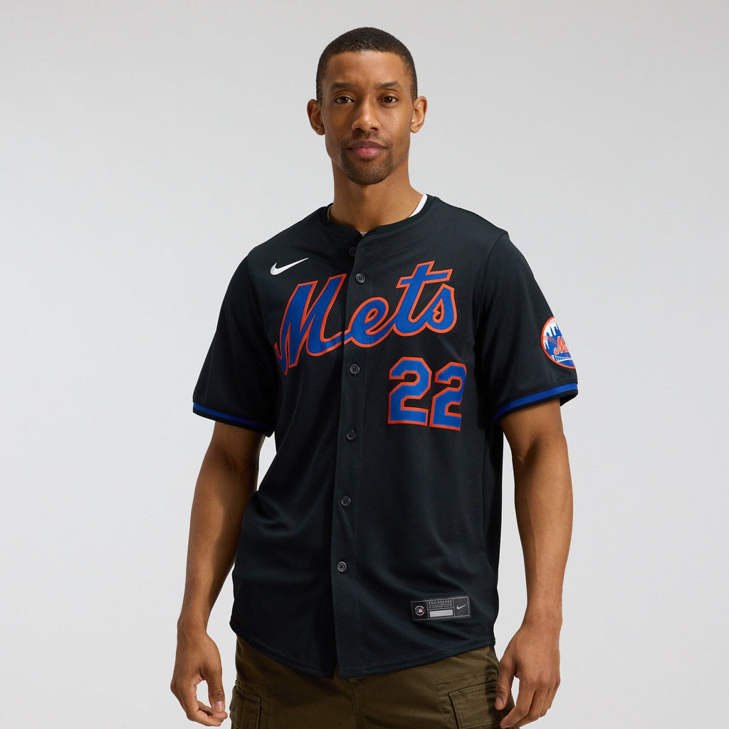 New York Mets Juan Soto Nike Black Alternate Limited Jersey