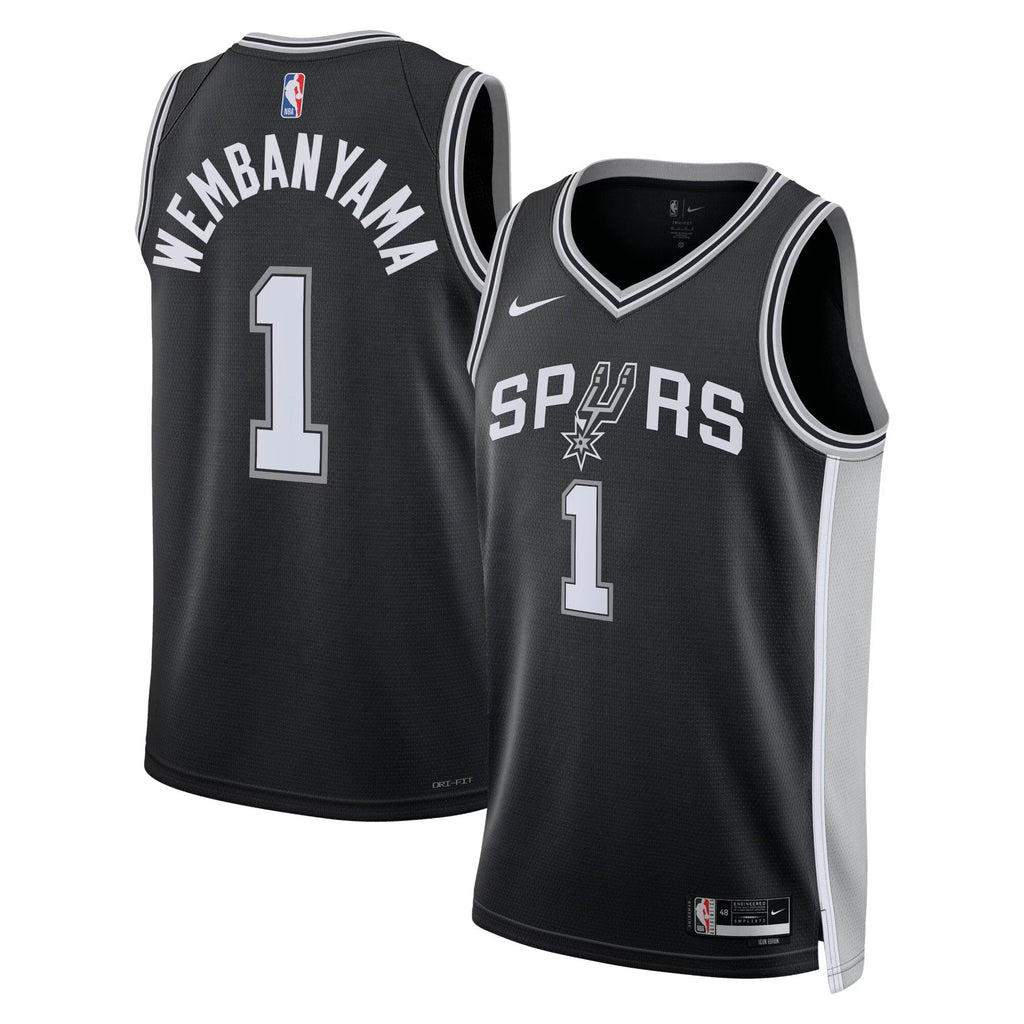 San Antonio Spurs Nike Icon Swingman Jersey - Victor Wembanyama
