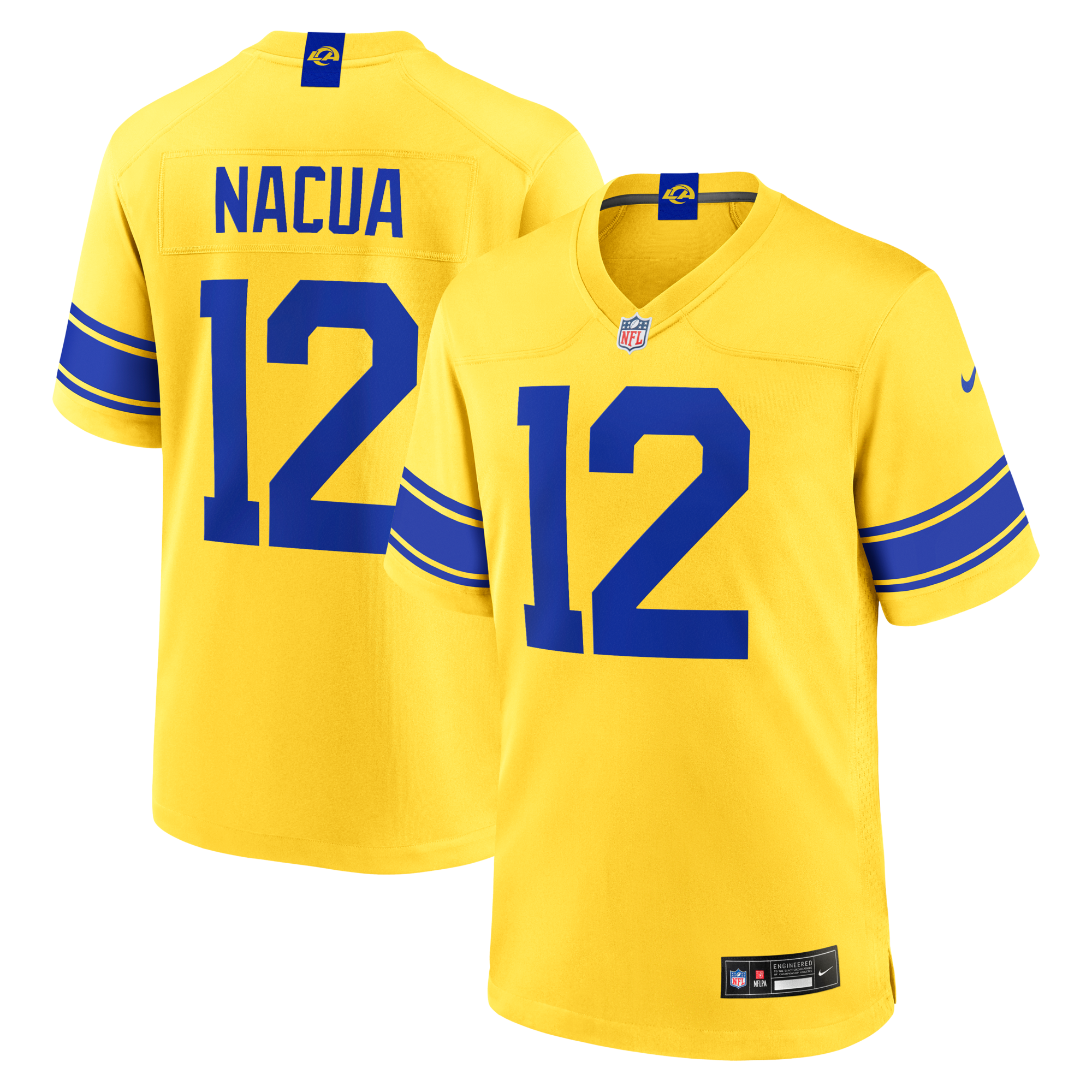 Los Angeles Rams Puka Nacua Nike Classic Sol Game Jersey