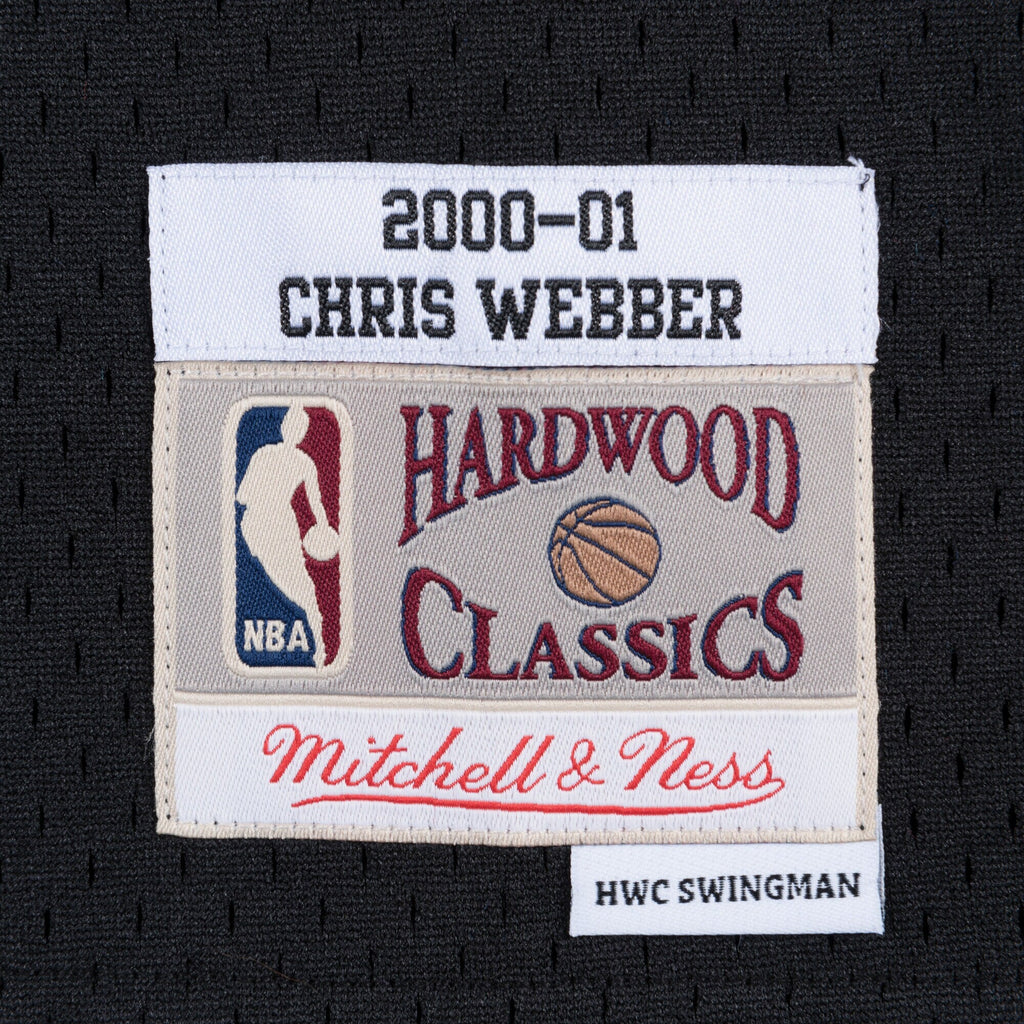Sacramento Kings Mitchell & Ness Swingman Jersey Road Chris Webber 2000-01