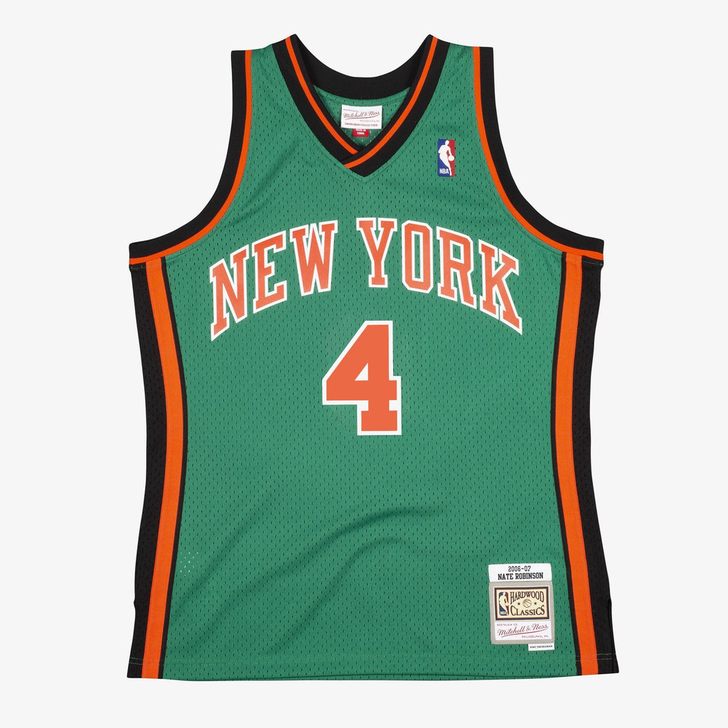 New York Knicks Mitchell & Ness Nate Robinson 2006 Swingman Authentic Jersey - Kelly Green