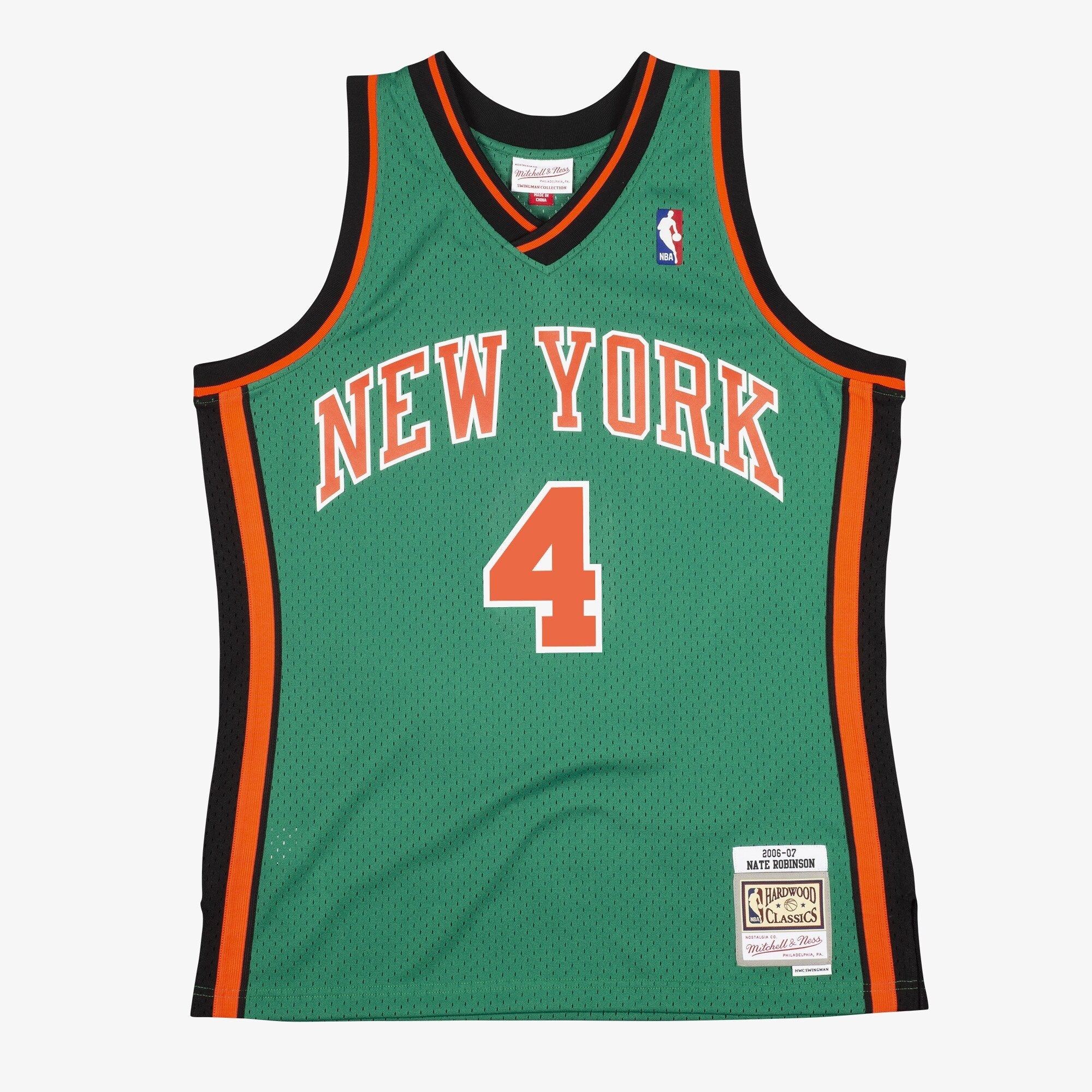 New York Knicks Mitchell & Ness Nate Robinson 2006 Swingman Authentic Jersey - Kelly Green