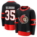 Ottawa Senators Linus Ullmark Fanatics Black Home Premier Breakaway Player Jersey