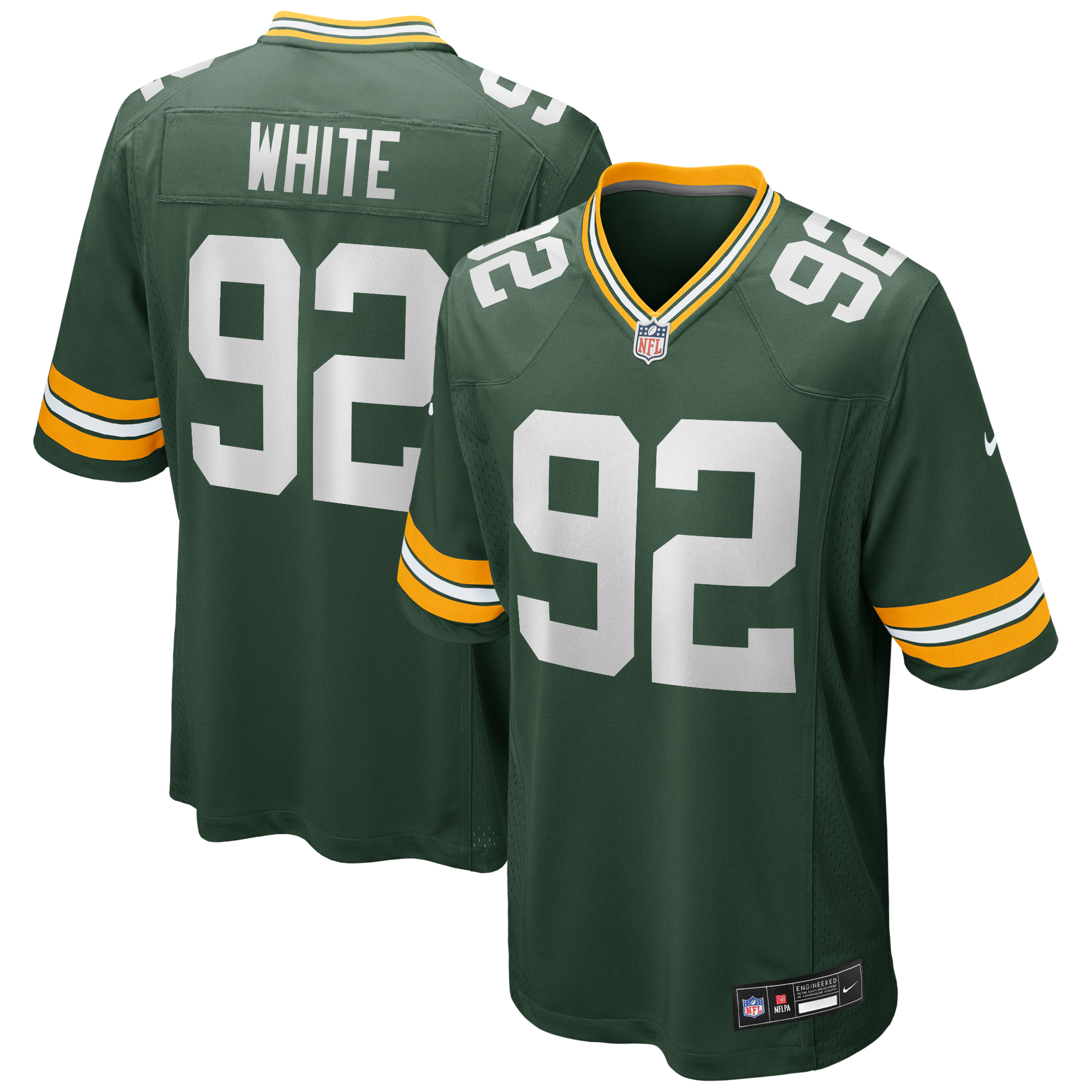 Green Bay Packers Reggie White Nike Green Game Retired Player Jersey