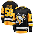 Pittsburgh Penguins Kris Letang Fanatics Black Home Breakaway Jersey